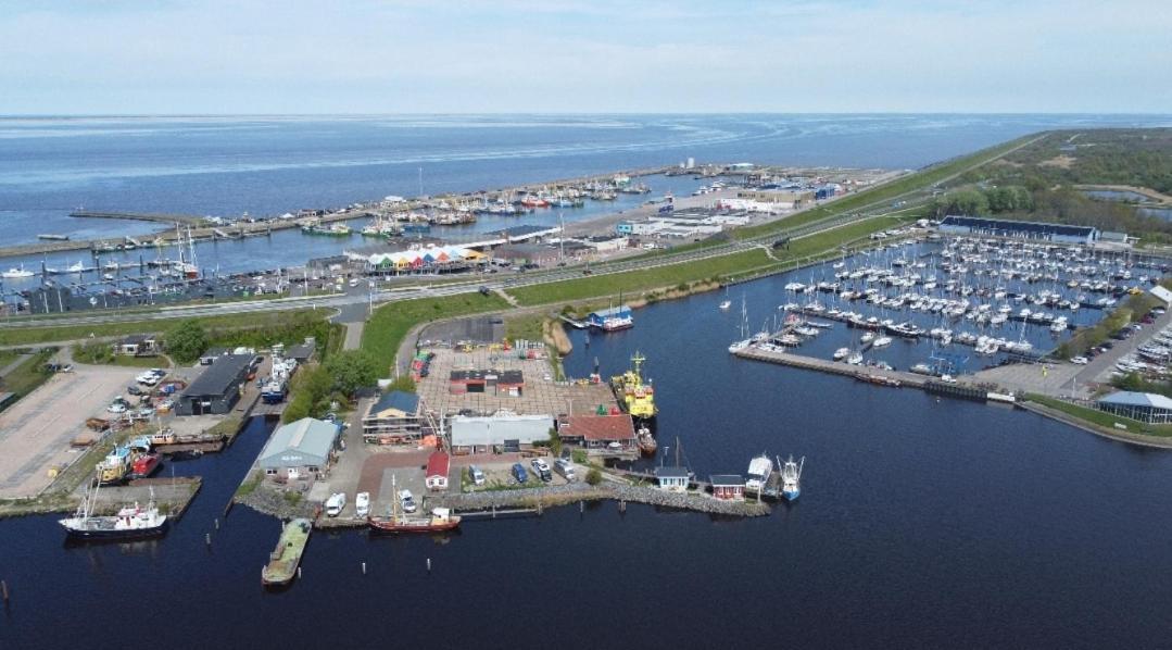 Waterhuisjes Op De Pier Van Lauwersmeerplezier! เลาเวอร์ชูก ภายนอก รูปภาพ